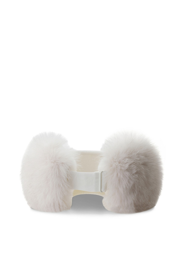 G/FORE -  - CIRCLE G'S KNIT DETACHABLE FUR VISOR(WOMEN)