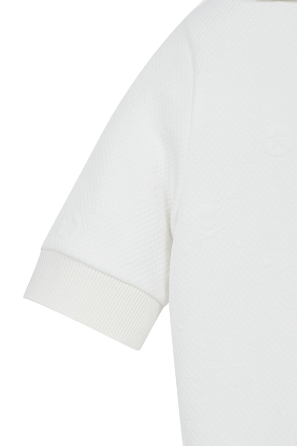 G/FORE -  - SHORT SLEEVE JACQUARD SWEATSHIRT(WOMEN)