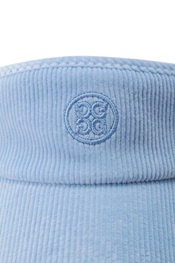 G/FORE -  - CIRCLE G'S CORDUROY VISOR(WOMEN) 