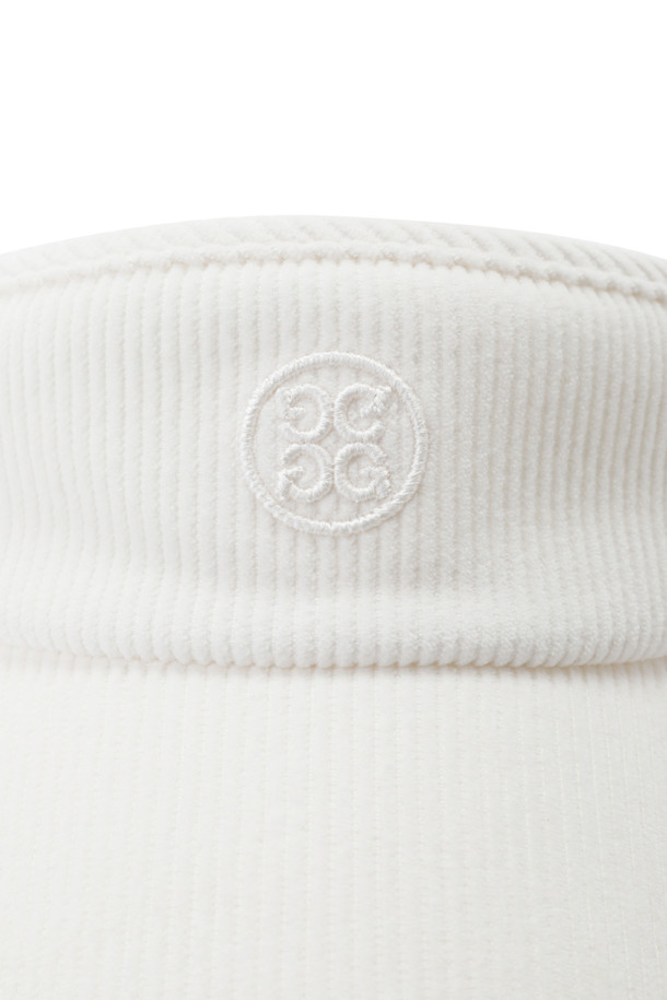 G/FORE -  - CIRCLE G'S CORDUROY VISOR(WOMEN) 