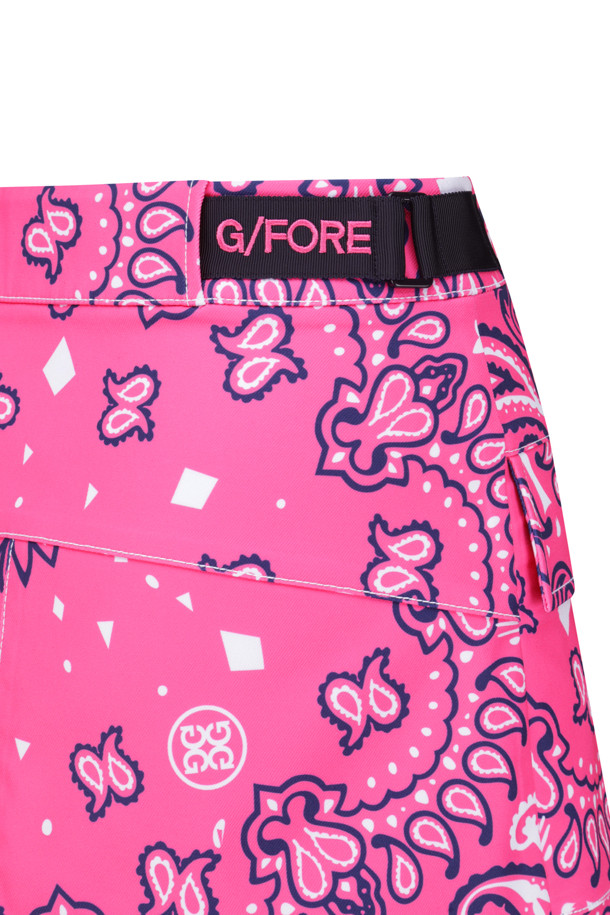 G/FORE - 스커트 - PAISLEY PATTERN PRINT SKIRT(WOMEN)