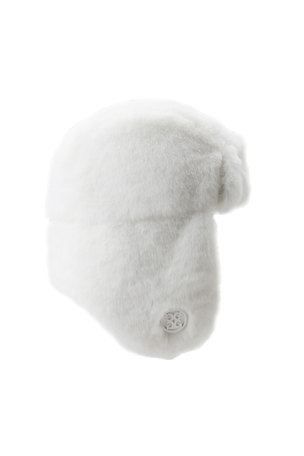 G/FORE -  - CIRCLE G'S FUR EARFLAP HAT(WOMEN)