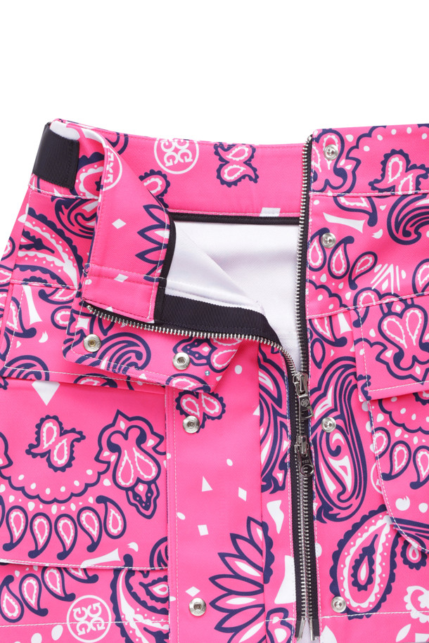 G/FORE - 스커트 - PAISLEY PATTERN PRINT SKIRT(WOMEN)