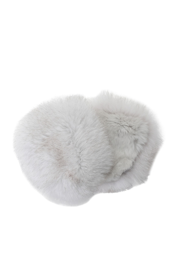 G/FORE -  - CIRCLE G'S KNIT DETACHABLE FUR VISOR(WOMEN)