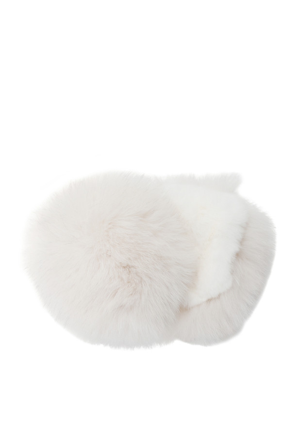 G/FORE -  - CIRCLE G'S KNIT DETACHABLE FUR VISOR(WOMEN)