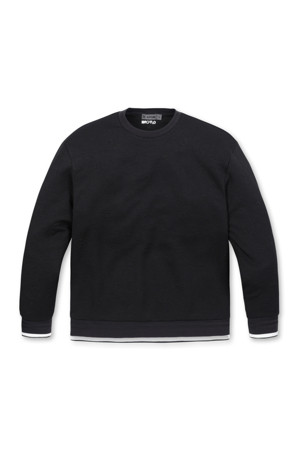 JACQUARD ROUND CREWNECK T-SHIRTS(MEN)