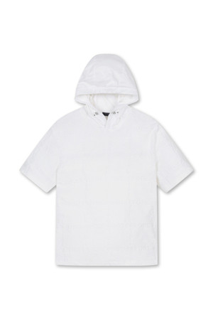 TERRY JACQUARD HOODIE(MEN)