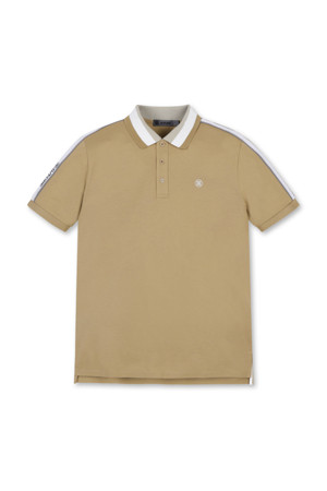 KNITTED COLLAR POLO T-SHIRTS(MEN)