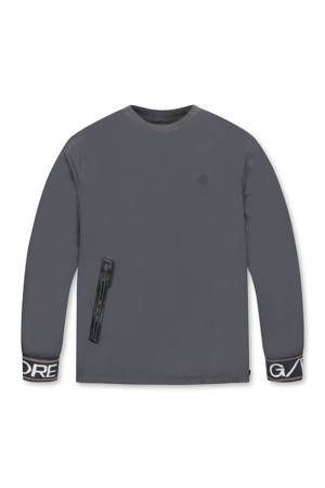 MESH WOVEN CREWNECK JUMPER(MEN)