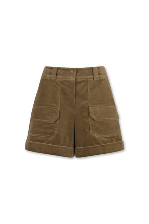 CORDUROY  SHORTS(WOMEN)