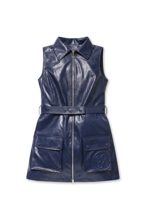 VEGAN LEATHER DRESS(WOMEN)