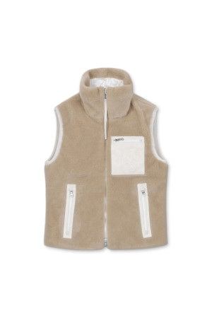 REVERSIBLE WOOL VEST(WOMEN)