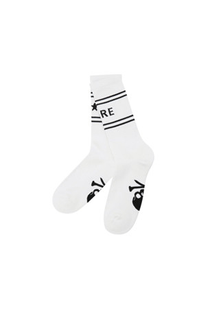 FORE PLAY STRIPE CREW SOCKS(MEN)