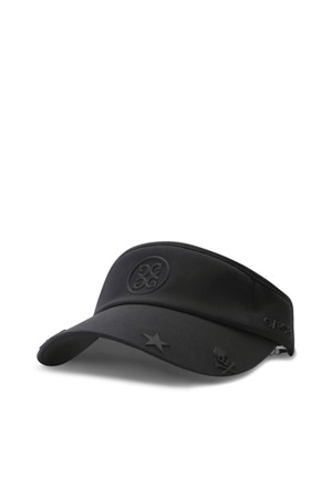 SKULL & T'S  EMBOSSED LOGO VISOR(WOMEN)