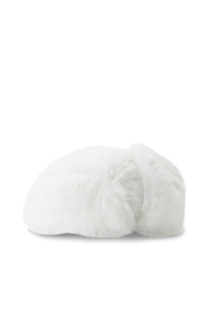 CIRCLE G'S FUR EARFLAP HAT(WOMEN)