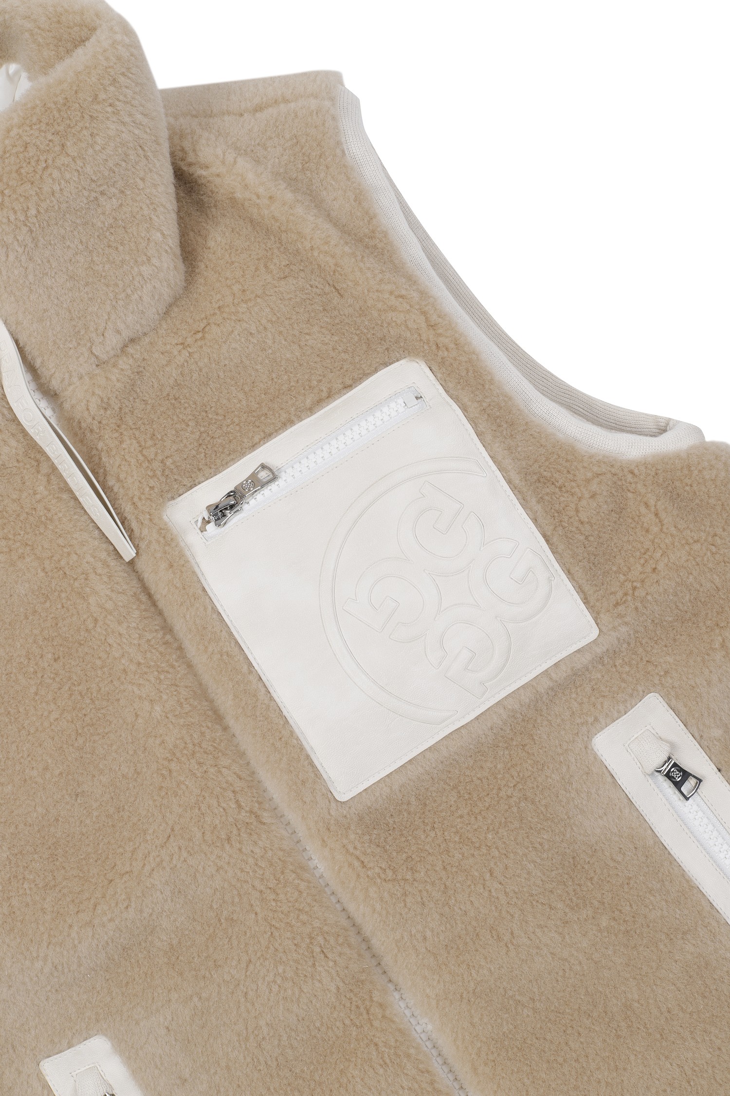 REVERSIBLE WOOL VEST(WOMEN)_G/FORE