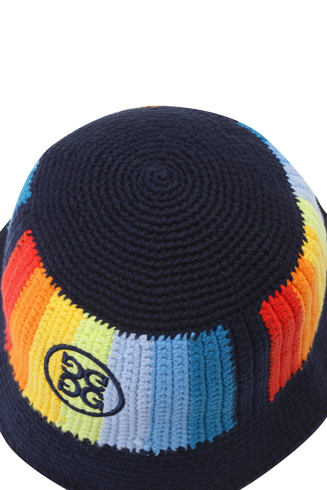 COLOURBLOCK CROCHET BUCKET HAT(WOMEN)_G/FORE