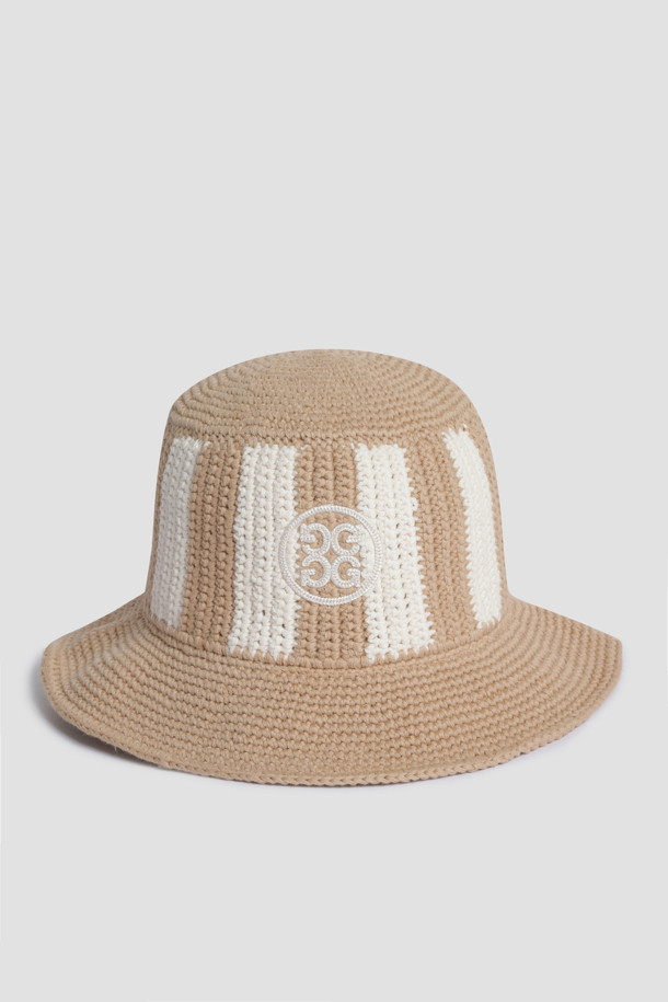 G/FORE -  - STRIPED KNIT BUCKET(WOMEN)