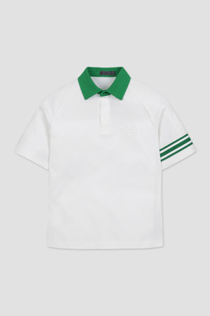 RIB JERSEY POLO T-SHIRTS(MEN)