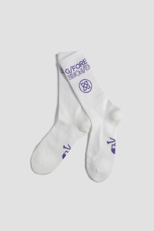 JACQUARD CREW SOCKS(MEN)