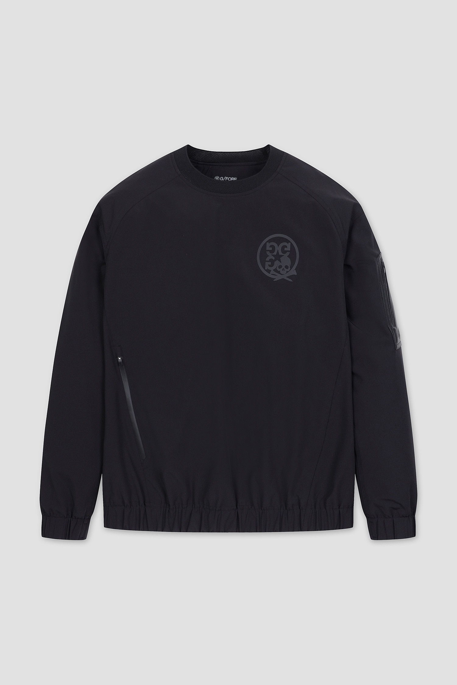 【G FORE】ROUND TRACKSUIT SET UP JUMPER(MEN) / 追跡付 GMUAS24252BKX_LZ1.jpg