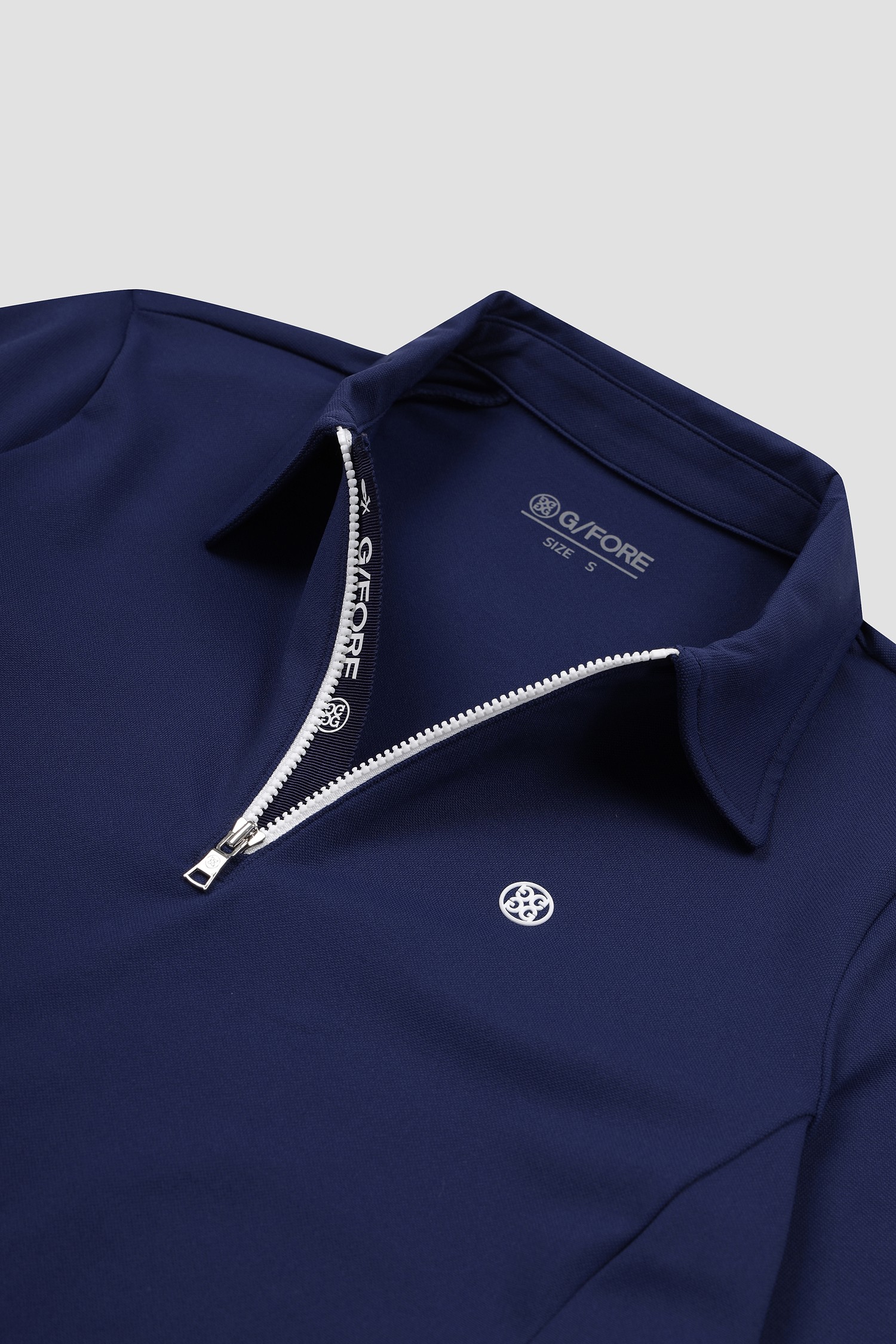 HALF ZIP-UP T-SHIRTS(WOMEN)_G/FORE