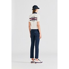 KNIT HYBRID POLO (WOMEN)-a