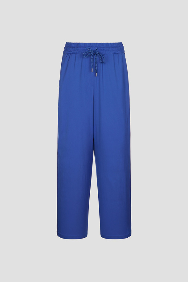 지포어-WOMEN APPAREL-SIDE LOGO SATIN PANT(WOMEN)