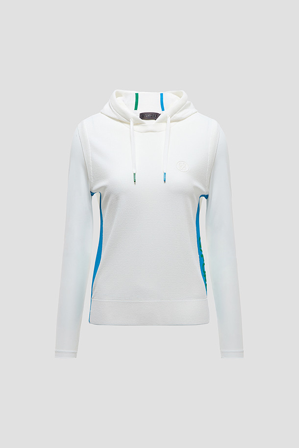 지포어-WOMEN APPAREL-COOL-SLEEVES KNIT HOODIE(WOMEN)