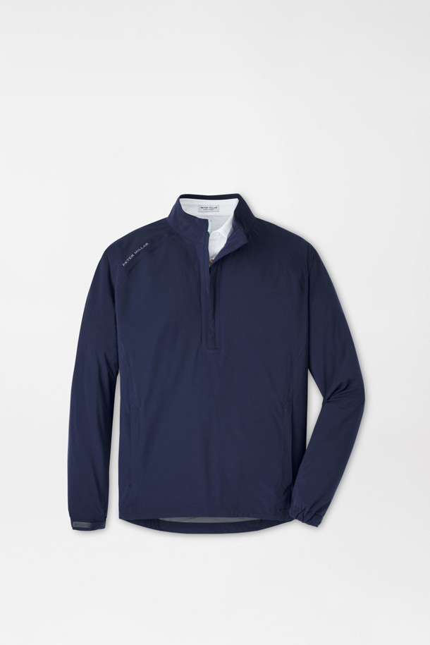 PETER MILLAR - 블루종/점퍼 - SHIELD HALF-ZIP RAIN SHELL