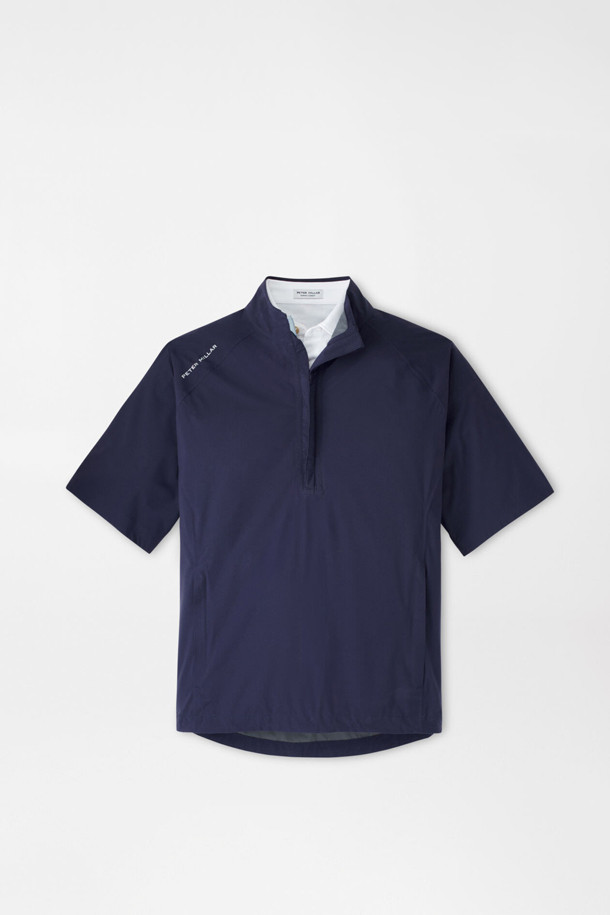 PETER MILLAR - 블루종/점퍼 - SHIELD SHORT SLEEVE RAIN SHELL