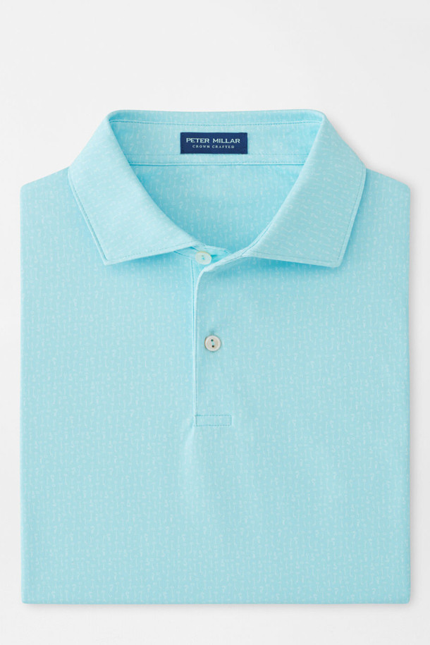 PETER MILLAR - 긴팔 상의 - KEYS PERFORMANCE JERSEY POLO