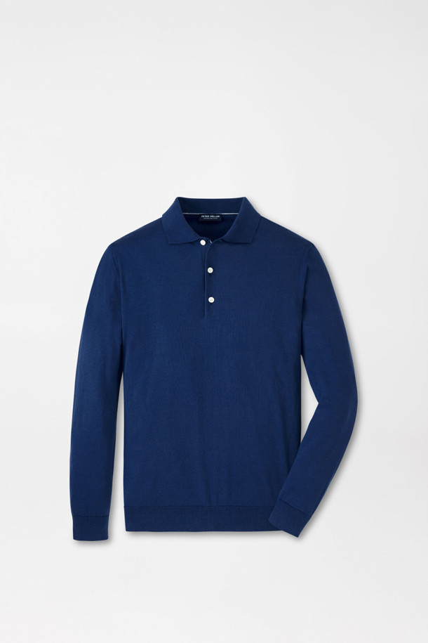 PETER MILLAR - 스웨터 - MARINER SEA ISLAND COTTON SWEATER POLO