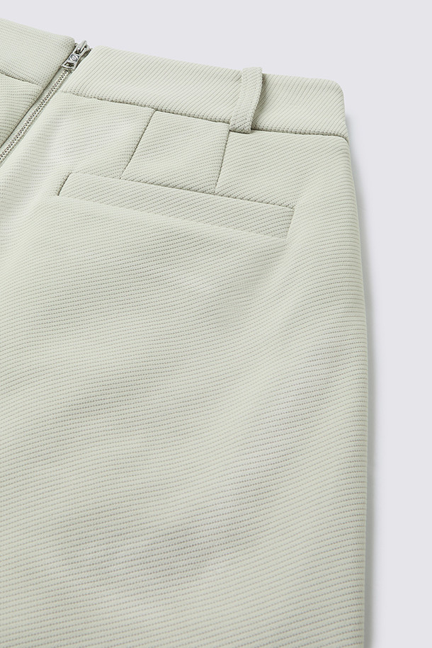 지포어-WOMEN APPAREL-LEATHER PATCH SKIRT (WOMEN)