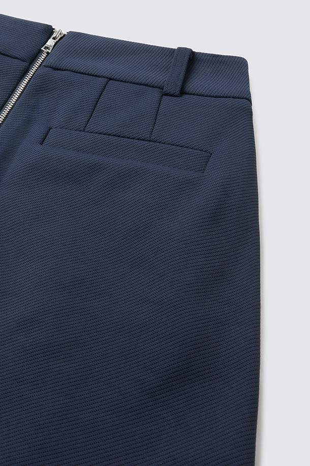 지포어-WOMEN APPAREL-LEATHER PATCH SKIRT (WOMEN)