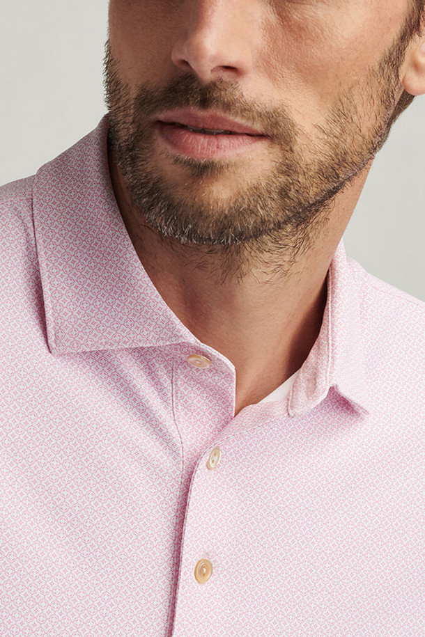 PETER MILLAR - 반팔 상의 - COSTA GEO PERFORMANCE MESH POLO