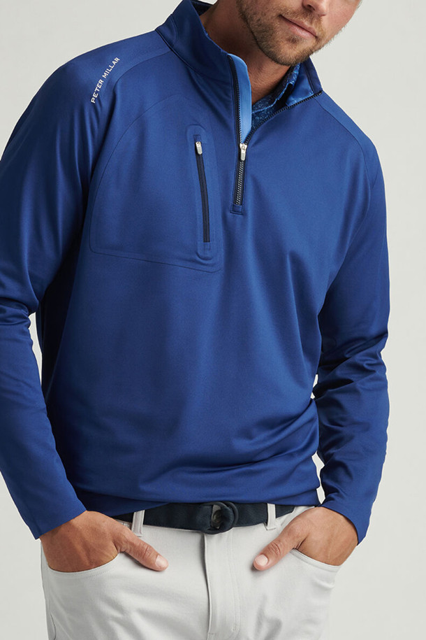 PETER MILLAR - 긴팔 상의 - VERGE PERFORMANCE QUARTER-ZIP