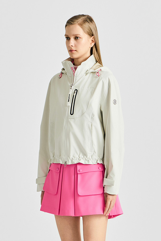 지포어-WOMEN APPAREL-COLOUR RAINBREAKER(WOMEN)