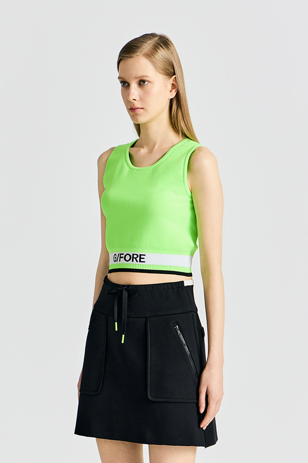 지포어-WOMEN APPAREL-CREWNECK VEST(WOMEN)