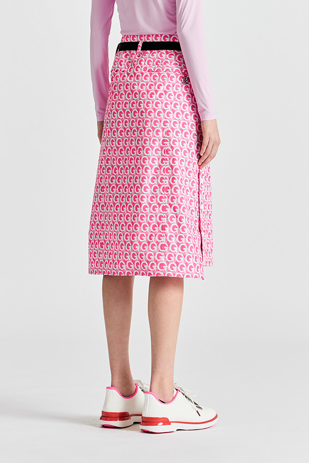 지포어-WOMEN APPAREL-COLOUR RAINBREAKER SKIRT(WOMEN)
