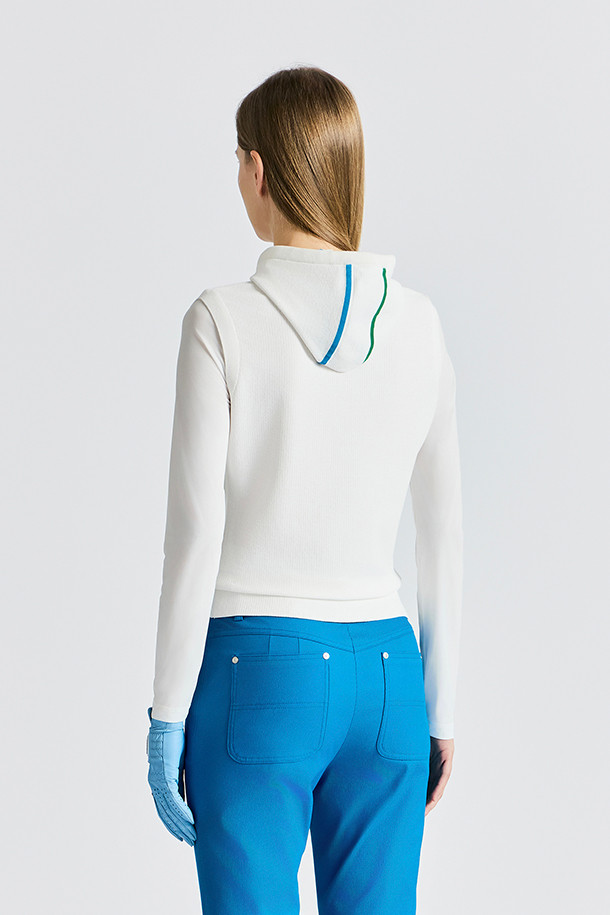 지포어-WOMEN APPAREL-COOL-SLEEVES KNIT HOODIE(WOMEN)