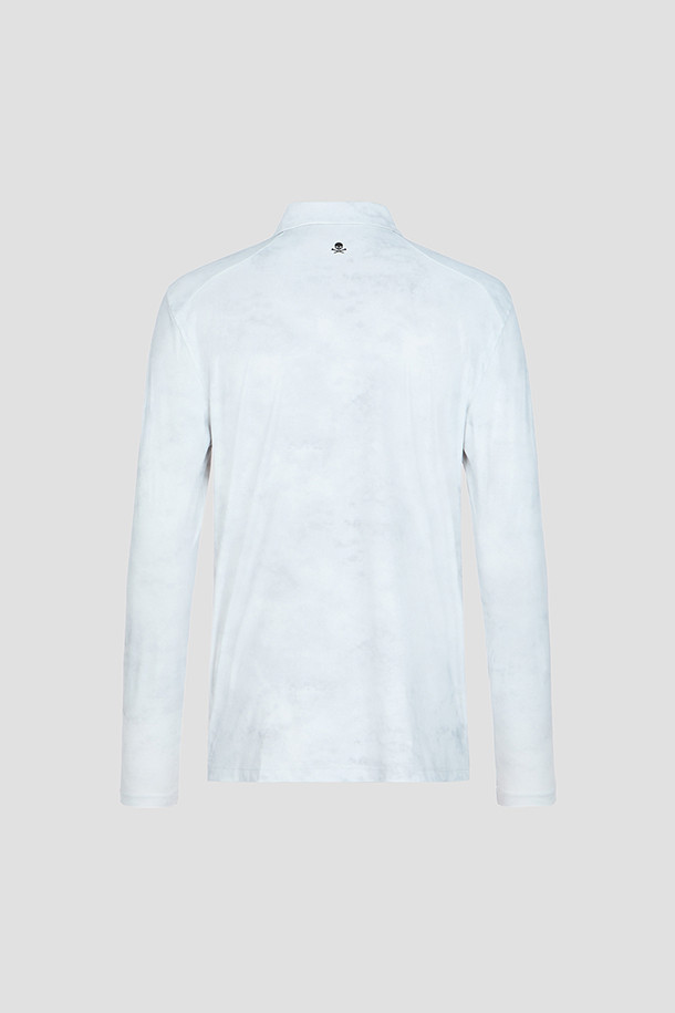 지포어-MEN APPAREL-TEXTURED PATTERN LONGSLEEVES POLO(MEN)