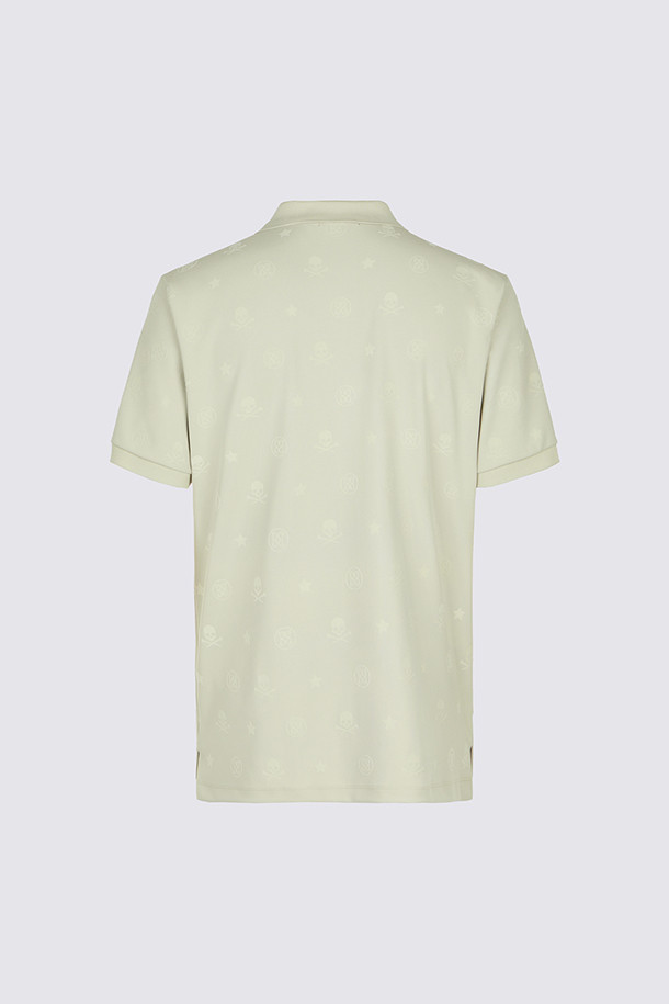 지포어-MEN APPAREL-FLOCKING PRINTED POLO(MEN)