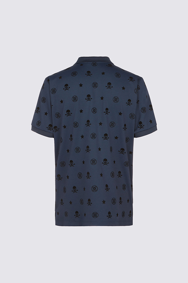 지포어-MEN APPAREL-FLOCKING PRINTED POLO(MEN)