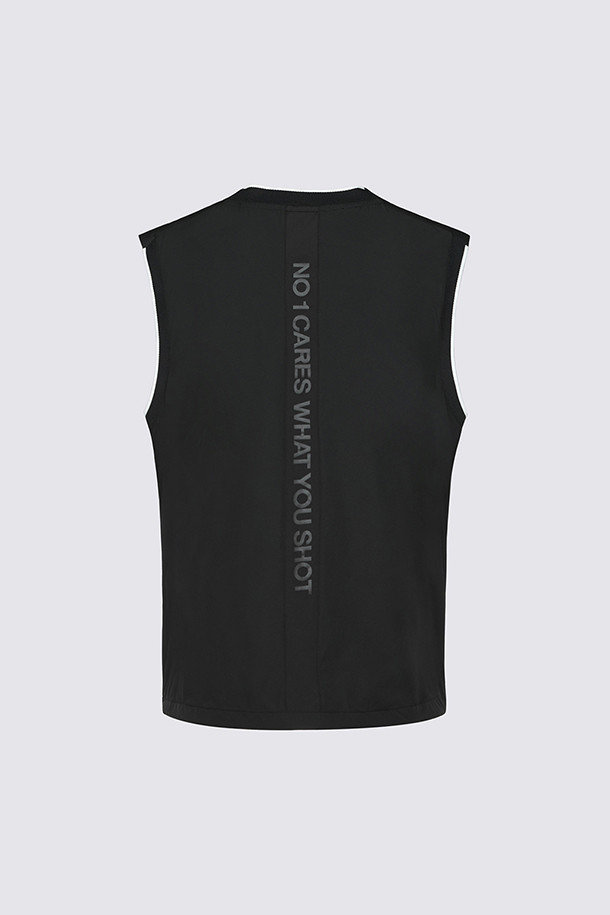 지포어-MEN APPAREL-HYBRID WOVEN VEST(MEN)