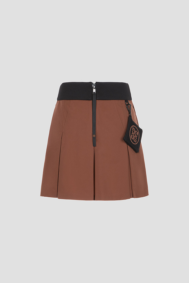 지포어-WOMEN APPAREL-BAND PLEATED SKIRT(WOMEN)