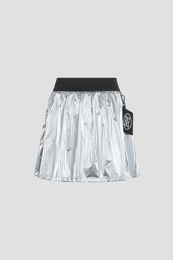 지포어-WOMEN APPAREL-BAND PLEATED SKIRT(WOMEN)