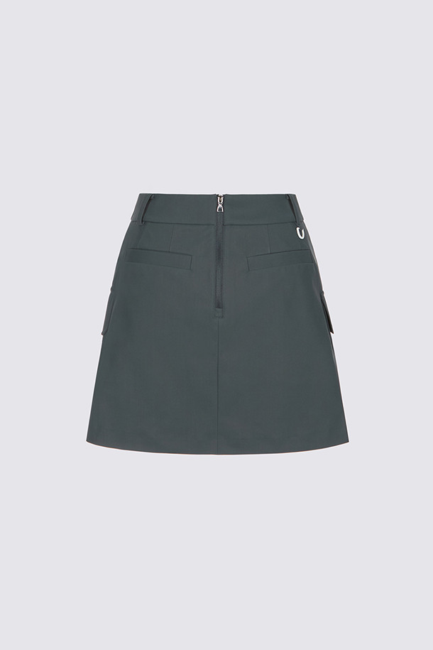지포어-WOMEN APPAREL-POCKET SKIRT (WOMEN)