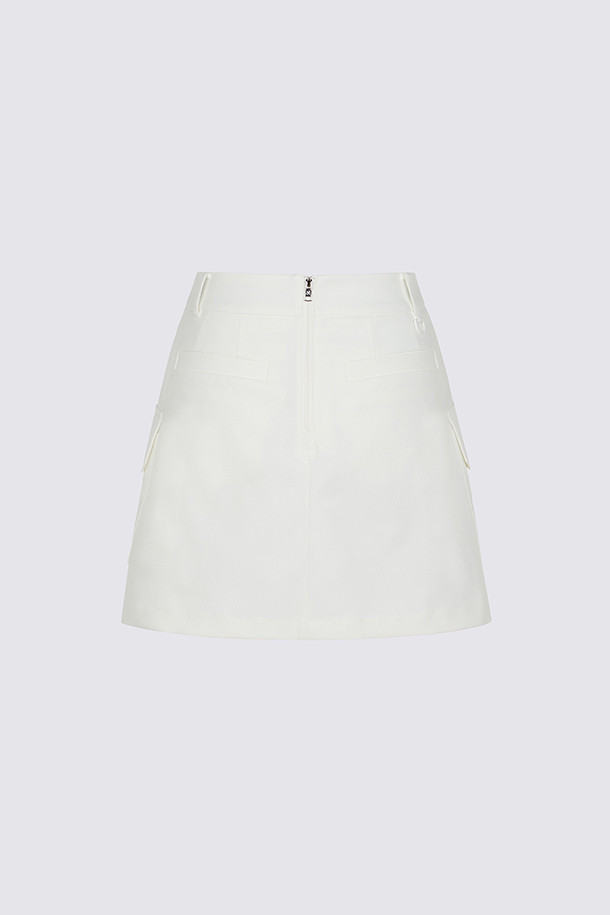 지포어-WOMEN APPAREL-POCKET SKIRT (WOMEN)