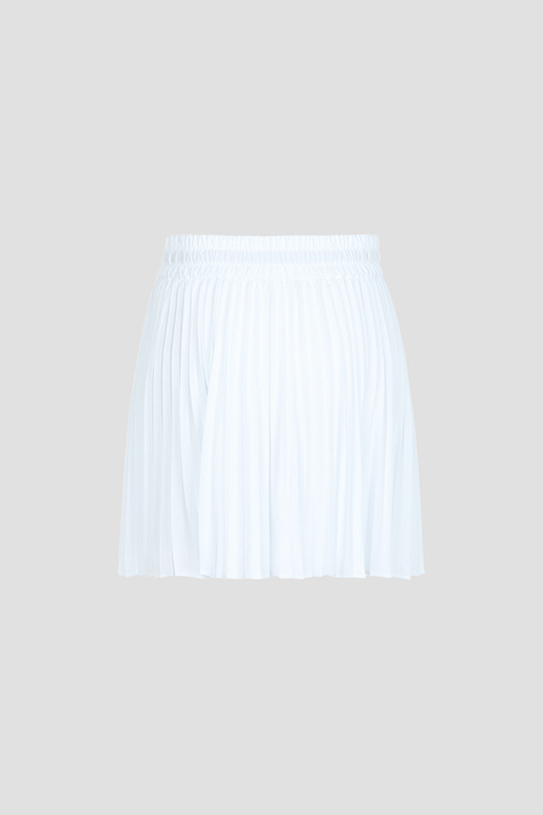 지포어-WOMEN APPAREL-OPS HIGH WAIST PLEAT SKIRT(WOMEN)
